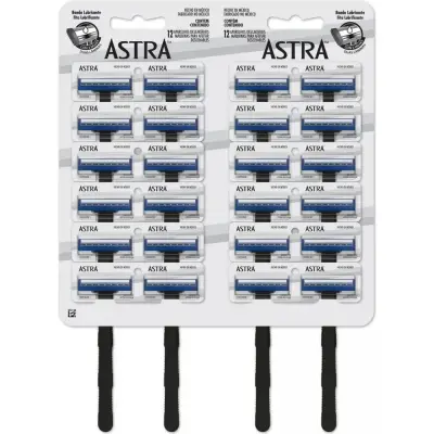 Máquina de Afeitar Astra Desechable 24 unidades