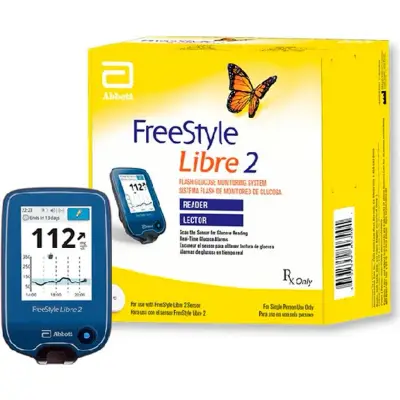 FreeStyle Libre 2 Lector para Sistema de Monitoreo de Glucosa