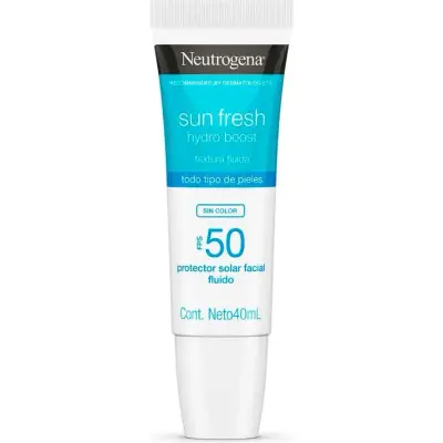 Protector Solar Neutrogena FPS50 Sin Color 40 ml