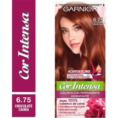 Tintura Capilar Garnier Color Intensa Tono 6.75