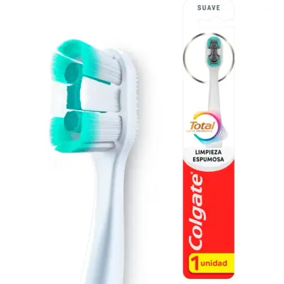 Cepillo de Dientes Colgate Total Limpieza Suave