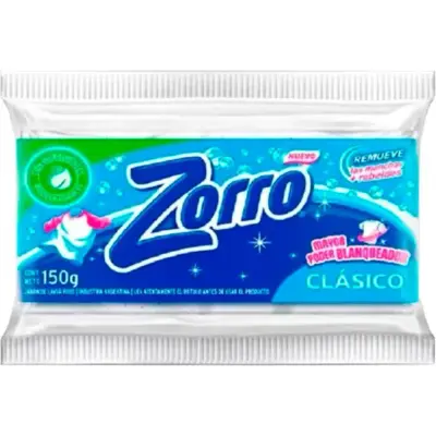 Jabón en Pan Zorro Clásico 150 g