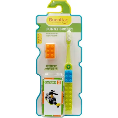Cepillo de Dientes Bucal Tac Funny +6 Años