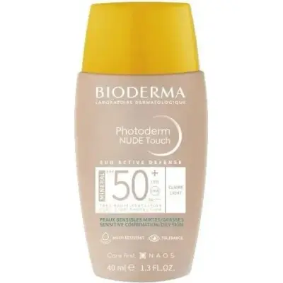 Protector Solar Photoderm Nude Tono Medio SPF 50+ 40 ml