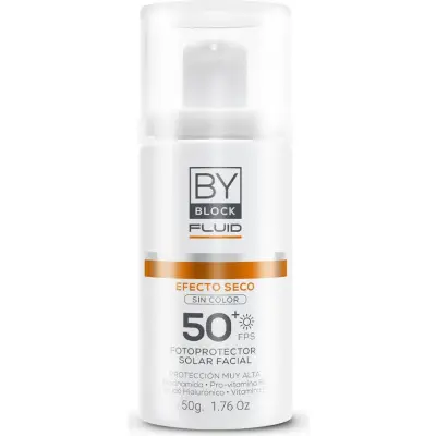 Protector Solar Fluid by Block Tono Seco 50 g