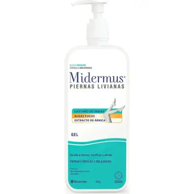 Gel Crema Corporal para Piernas Midermus Liv 450 g