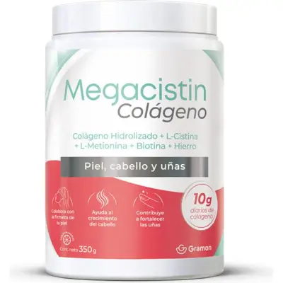 Colágeno Hidrolizado Megacistina Polvo 350 g