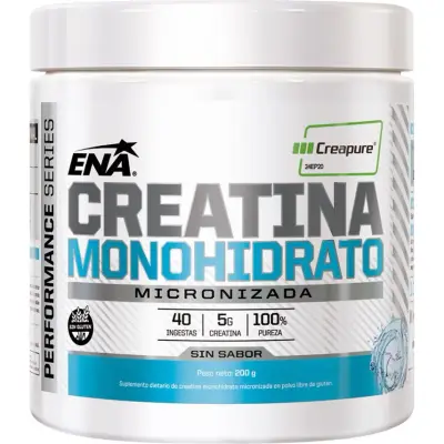 Creatina Creapure sin Sabor 200 g