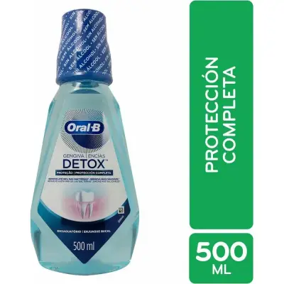 Enjuague Bucal Oral-B Detox 500 ml