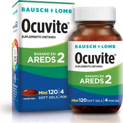 Ocuvite AREDS 2 Cápsulas 120 unidades