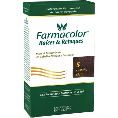 Tintura Capilar Farmacolor Raíces Retoque Tono 5