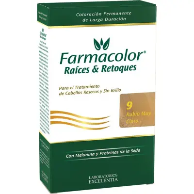 Tintura Capilar Farmacolor Raíces Retoque Tono N9