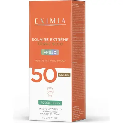Protector Solar en Toque Coloreado Eximia 50 ml