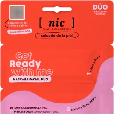 Máscara Facial Nic Growth Me Dúo