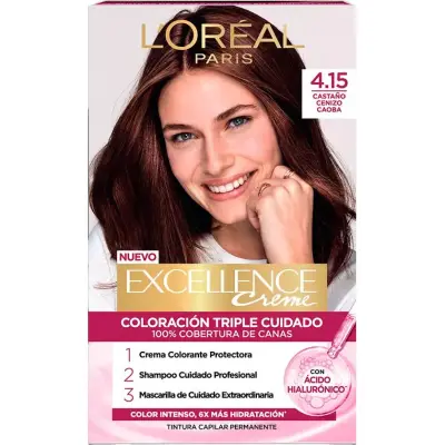 Tintura Capilar Excellence Crème Tono 4.15 Mocha