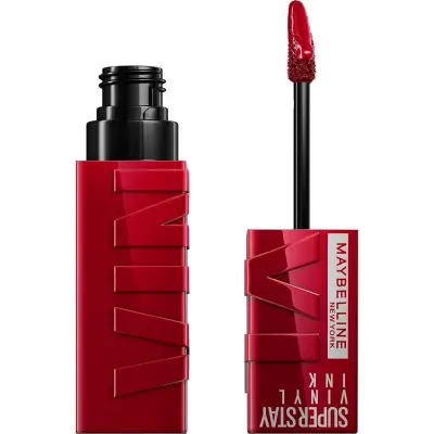 Maquillaje Labial Maybelline SuperStay Vinyl Ink Royal