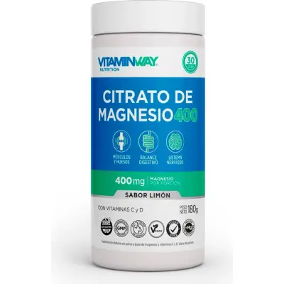Suplemento Dietario Vitamin Way Citrato de Magnesio 180 g