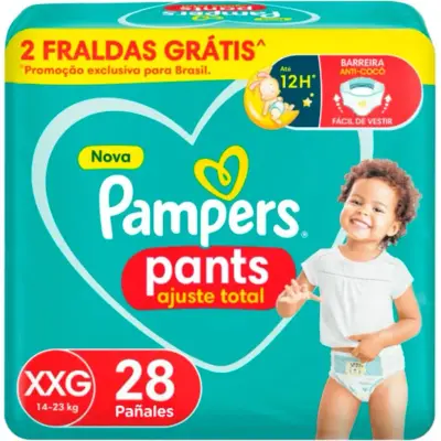 Pañal Pampers Pants Talle XXG x 28 Unidades