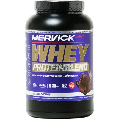 Whey Protein Mervick Sabor Chocolate Oscuro