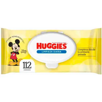Toallitas Húmedas Huggies Little Snugglers Diarias x112