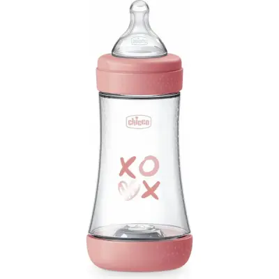 Mamadera Chicco Bebé Girl 240 ml Pack 5 Unidades