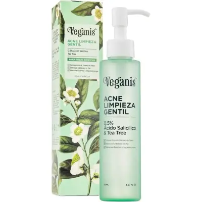 Gel Limpiador Facial Veganis Acné