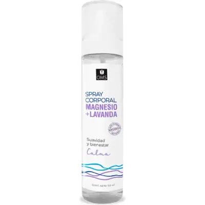 Crema Corporal OMS Spray Calma Magnesio 125 ml