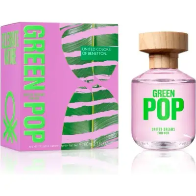 Fragancia Benetton Green Pop Her 80 ml
