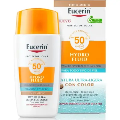 Protector Solar Eucerin Sun Hidratante FPS 50 50 ml
