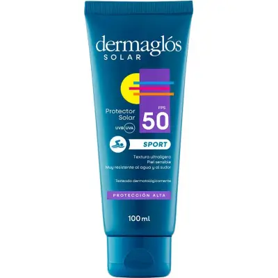 Protector Solar Dermaglos FPS 50+ Sport 100 ml