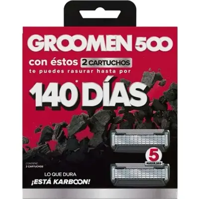 Cepillo Grooming Reparador 2 Cartuchos