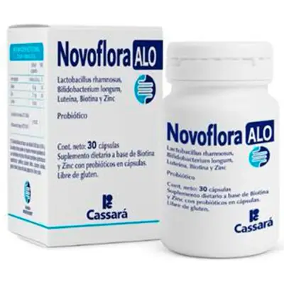 Novoflora Aloe Cápsulas Suplemento Dietario x 30