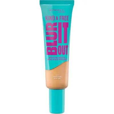 Base de Maquillaje Rimmel Lasting Finish K&FR Mate Tono 210