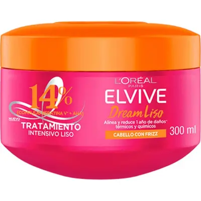 Máscara Capilar L'Oréal Elvive Dream Sleek 300 ml