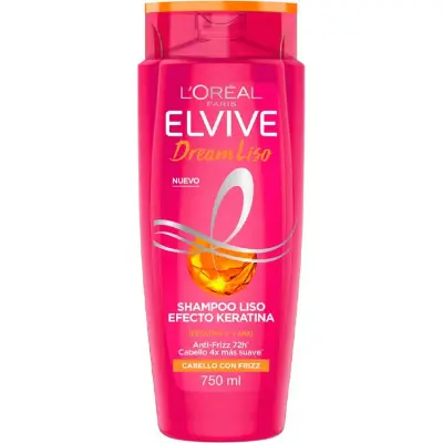 Shampoo Elvive D.Liso Sleek 750 ml