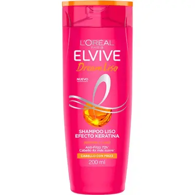 Shampoo Elvive Disciplinante Liso X 200 ml