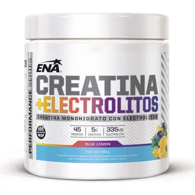Creatina + Electrolitos Bluex 293 g