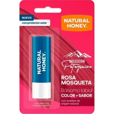 Protector Solar Bálsamo Natural Honey FPS 35 Rosa