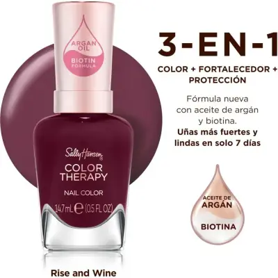 Esmalte Sally Hansen Color Therapy Tono 372 Wine
