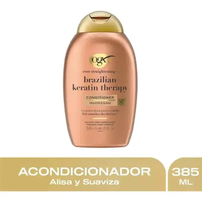 Acondicionador OGX Brazilian Keratin 385 ml