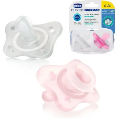Chupete Chicco Soft 0-2 meses Pack x2