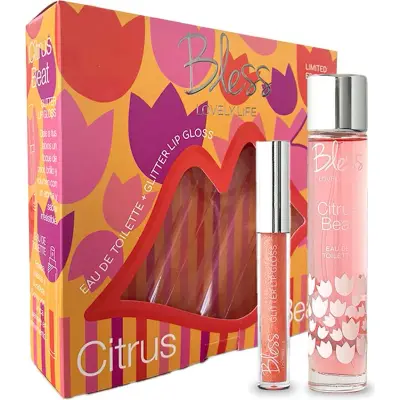 Bless Essence Citrus Be. Eau de Toilette + Loción de Cuerpo