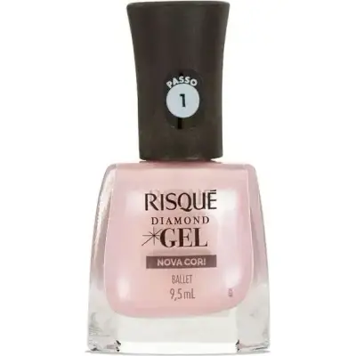 Esmalte Metálico Risqué Ballet Gel