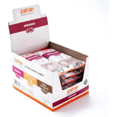 Caramelo Zafran Arandanos Barra 12x42g