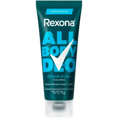 Desodorante Crema Rexona Men Original Rush 75 g