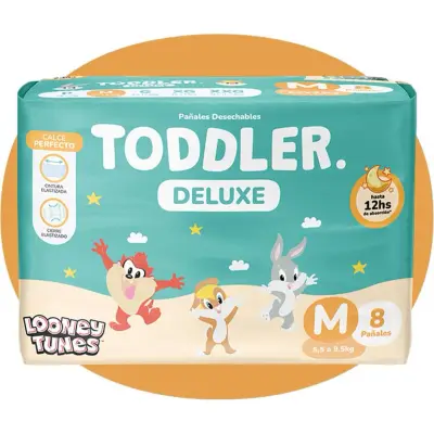 Pañal Toddler Delux Talle M x8 unidades