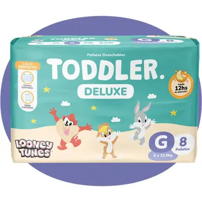 Pañal Toddler Delux G x8