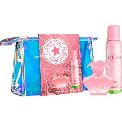 Flowers Rose Eau de Toilette 50 ml + Desodorante 123 ml