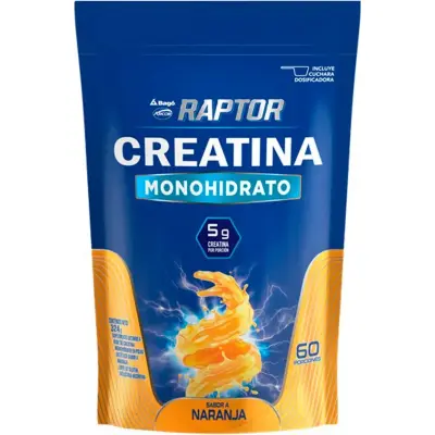 Creatina Raptor Naranja 324 g