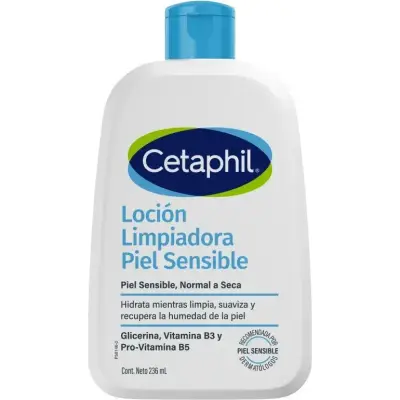 Cetaphil Limpiador Facial Para Piel Sensible 236 ml